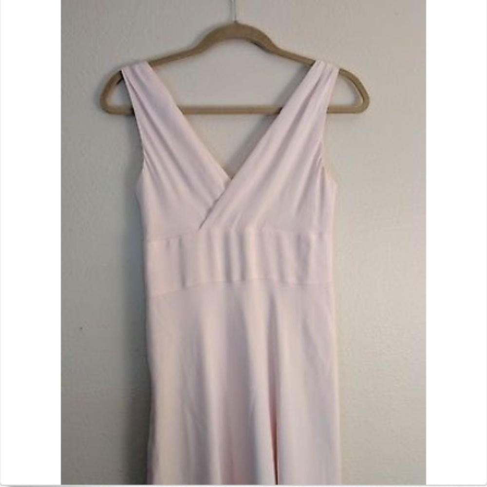 J Crew Pink V Neck Formal  Dress sz 4